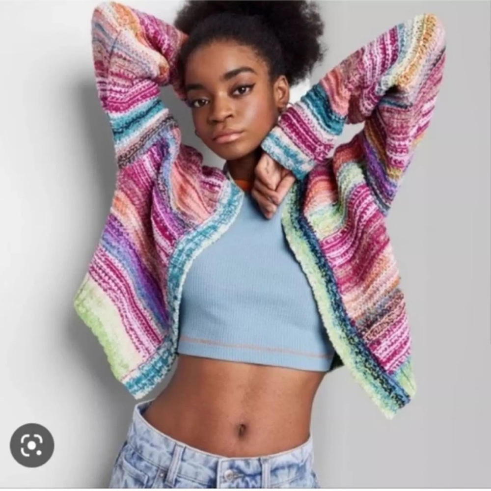 Stripe 🧶 cardigan